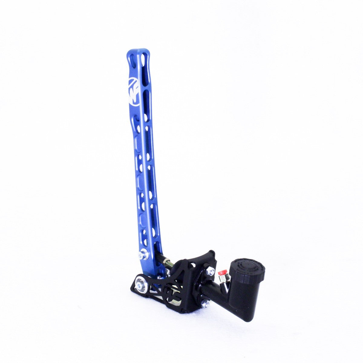 Wisefab - Billet Hydraulic Handbrake (Rearward Facing Cylinder) - Navy / Short (390mm) / Wilwood Integral Cylinder