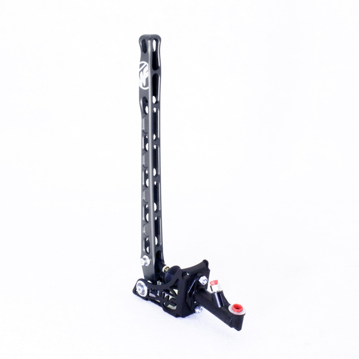 Wisefab - Billet Hydraulic Handbrake (Rearward Facing Cylinder) - Grey / Long (450mm) / Wilwood Remote Cylinder