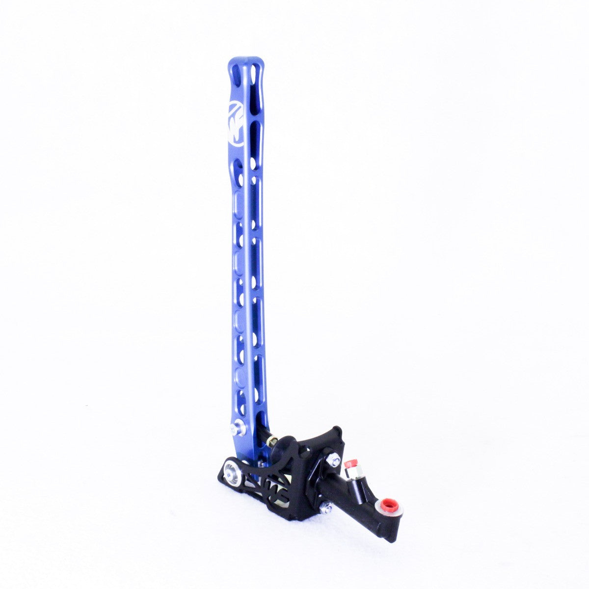 Wisefab - Billet Hydraulic Handbrake (Rearward Facing Cylinder) - Navy / Long (450mm) / Wilwood Remote Cylinder