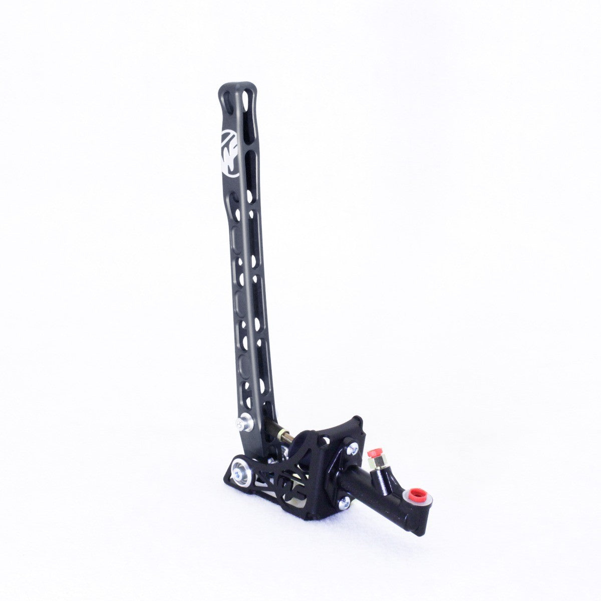 Wisefab - Billet Hydraulic Handbrake (Rearward Facing Cylinder) - Grey / Short (390mm) / Wilwood Remote Cylinder