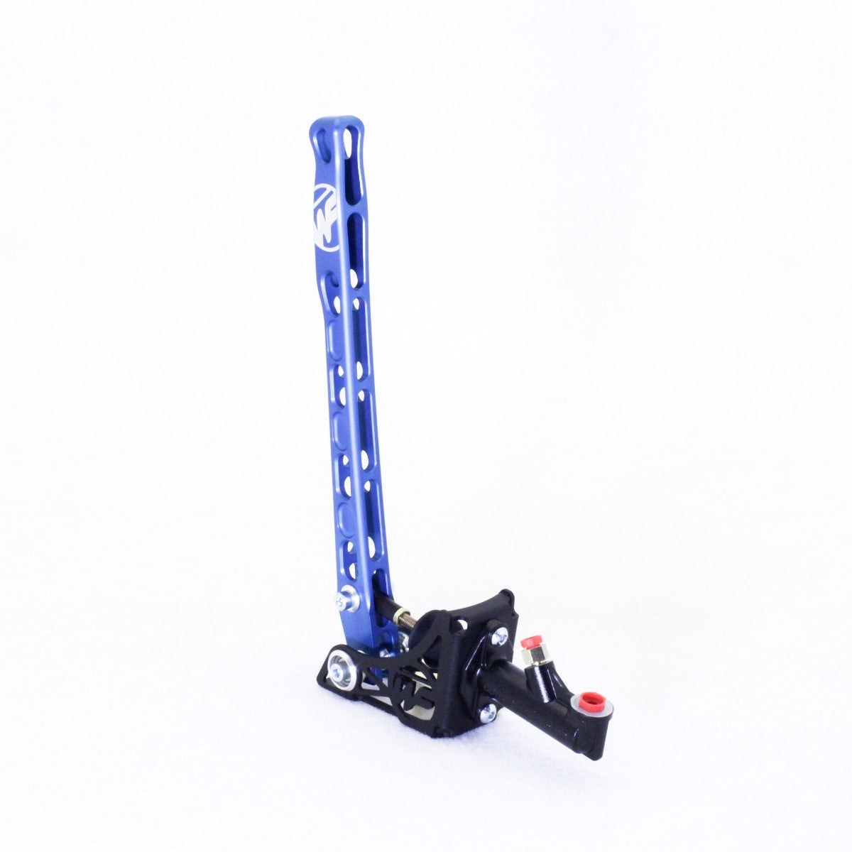 Wisefab - Billet Hydraulic Handbrake (Rearward Facing Cylinder) - Navy / Short (390mm) / Wilwood Remote Cylinder