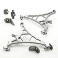 Wisefab - Wisefab - Honda Civic EP3 Front Rally Lower Control Arm Kit - WFHC5 | DM Performance